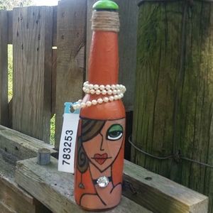 Bottle art decor